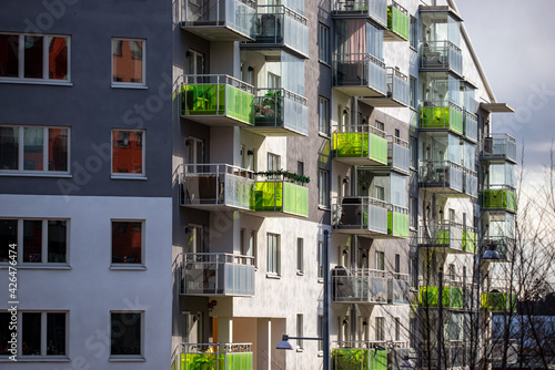 Photography houses in the city, stockholm, sverige,sweden, Årsta