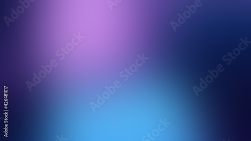 Blue and violet flowing liquid waves abstract motion blurred background.