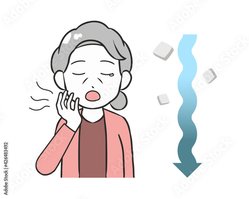 低血糖　高齢女性