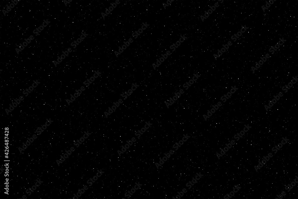 Starry night sky galaxy space background.