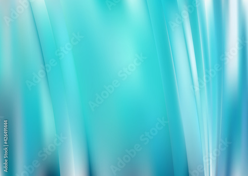 Blue and White Abstract Shiny Vertical Lines and Stripes Background