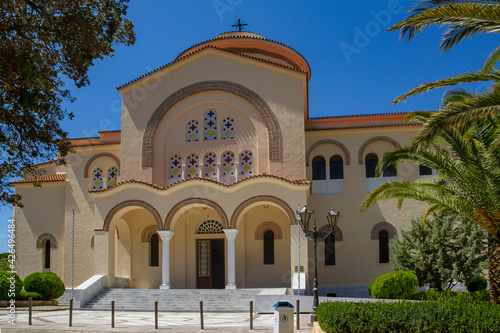 Monastery of Saint Gerasimos on Kefalonia island, Greece