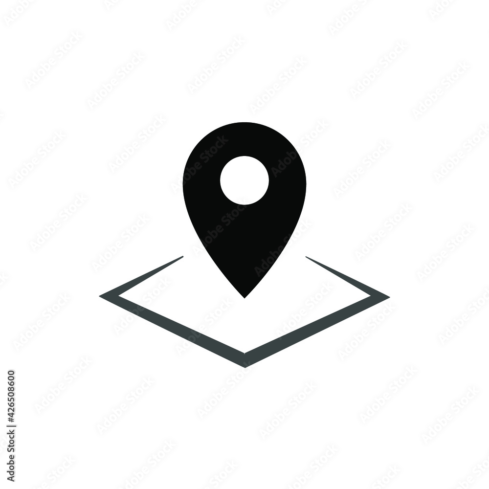 Illustration Vector graphic of pin location icon
