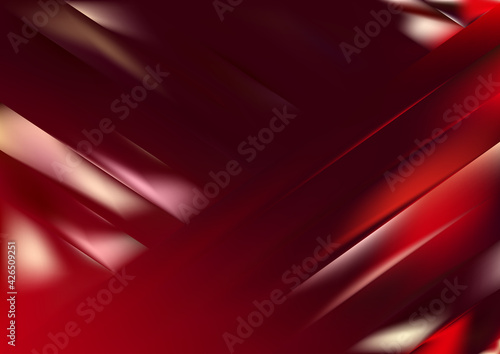 Dark Red Abstract Shiny Background Illustration