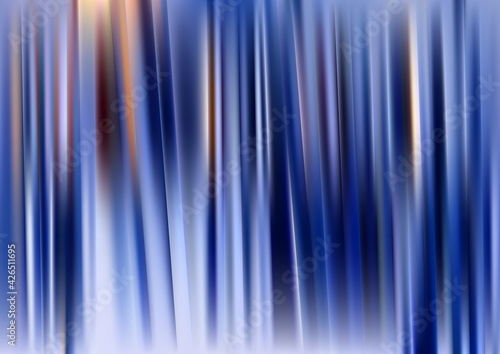 Red White and Blue Abstract Shiny Vertical Lines Background Graphic