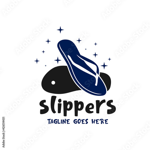 flip-flops modern logo
