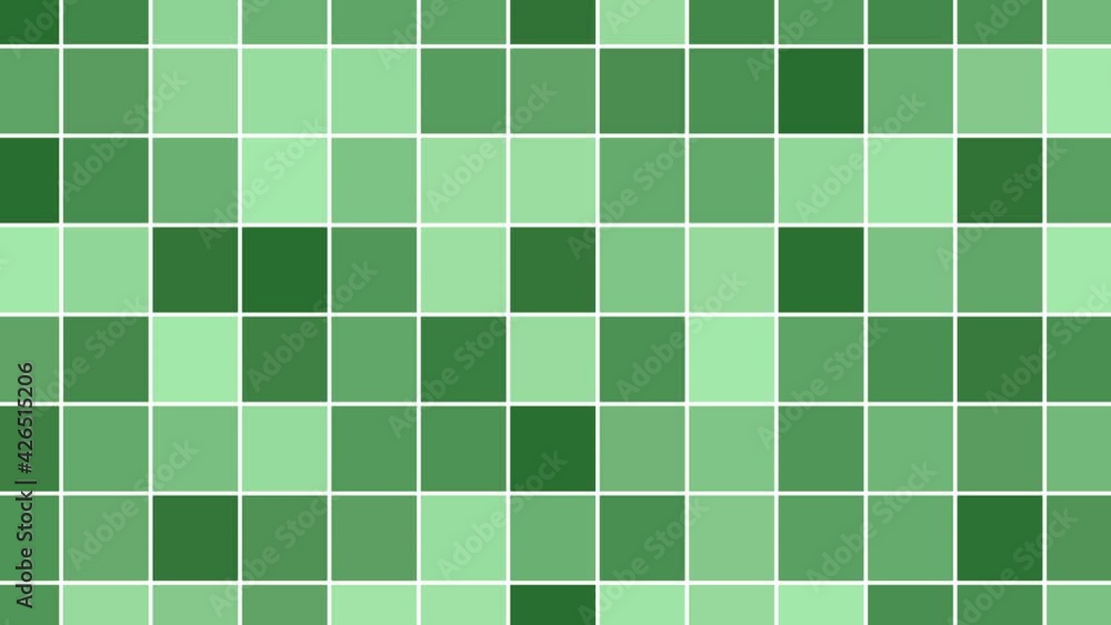Random animation of green tiles Random animation of green tiles