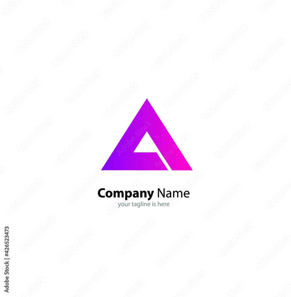 letter A elegant logo Concept, minimalist style letter A elegant logo Concept, minimalist style
