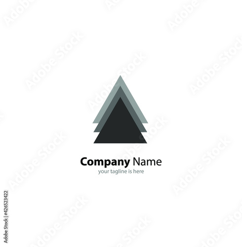 letter A elegant logo Concept, minimalist style