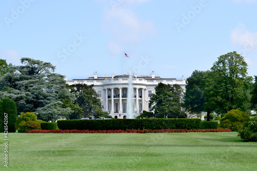 The White House - Washington DC, United States. Construction started in October 13, 1792 and completed in November 1, 1800.