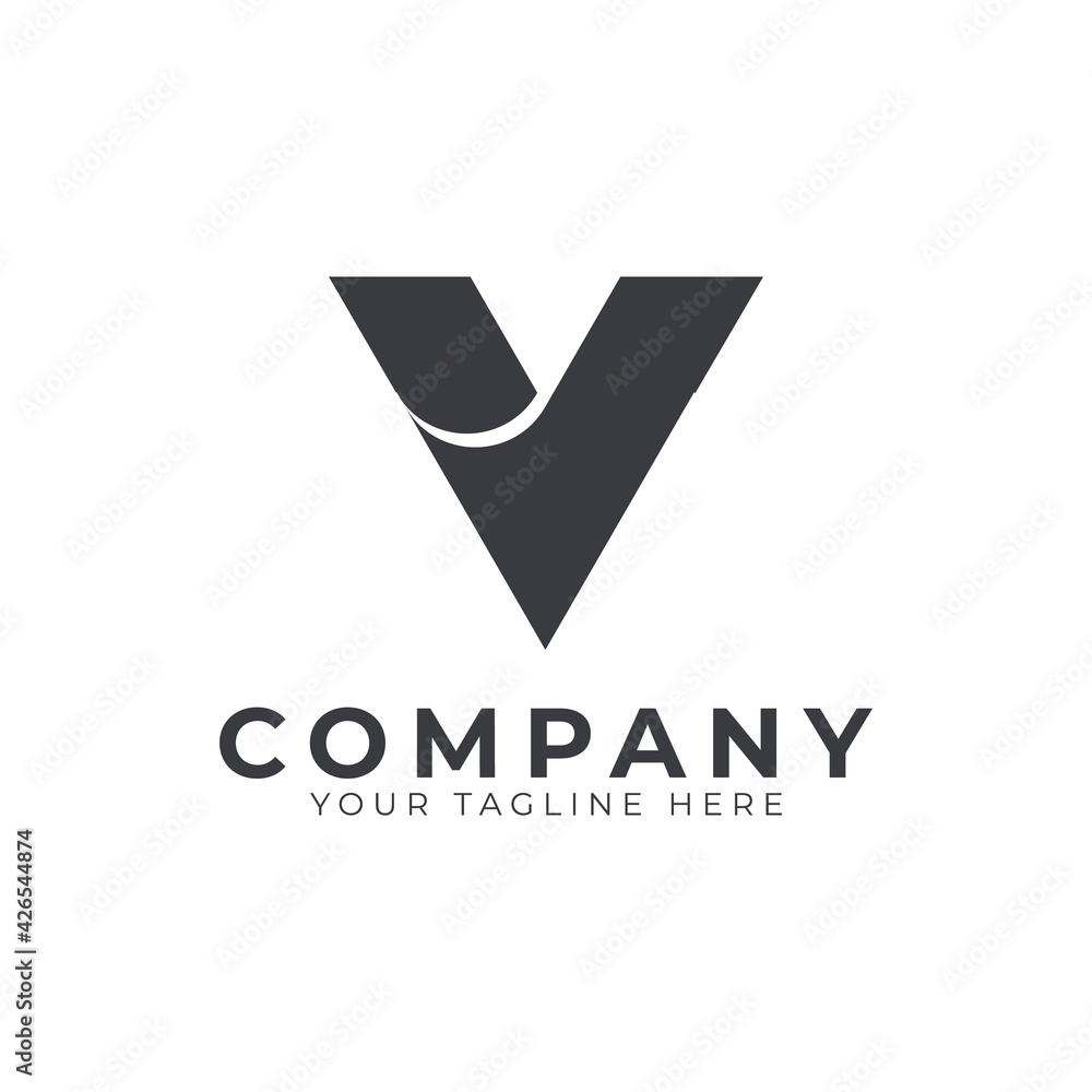Creative Abstract Initial Letter V Logo Modern and Elegant. Black Geometric Shape Arrow Style. Usable for Business and Branding Logos. Flat Vector Logo Design Ideas Template Element. Eps10 Vector Creative Abstract Initial Letter V Logo Modern and Elegant. Black Geometric Shape Arrow Style. Usable for Business and Branding Logos. Flat Vector Logo Design Ideas Template Element. Eps10 Vector
