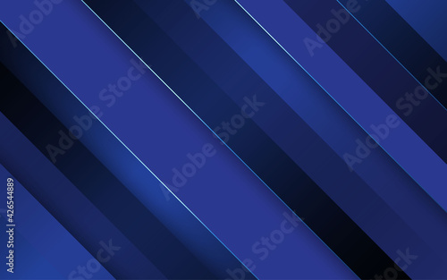 Illustration vector graphic of abstract black and blue color background diagonal