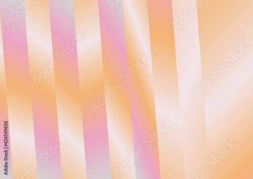 Orange Pink and White Gradient Vertical Striped Background