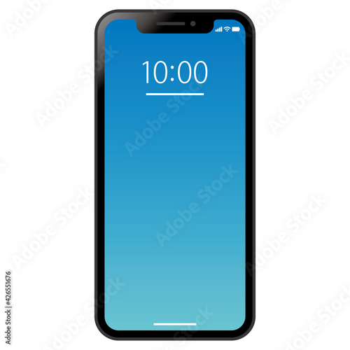Mobile phone lock screen スマホの待ち受け　ロック画面