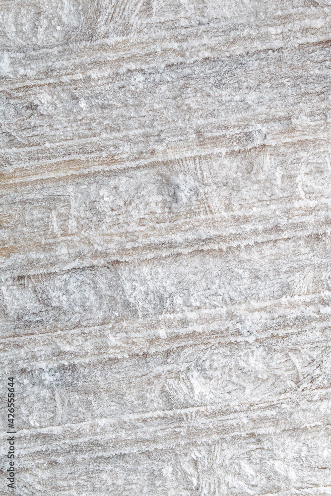 winter frosty background: boards covered with snowflakes and hoarfrost, ice patterns, wood texture, close, toning winter frosty background: boards covered with snowflakes and hoarfrost, ice patterns, wood texture, close, toning
