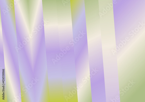 Vertical Striped Purple Green and Beige Gradient Background