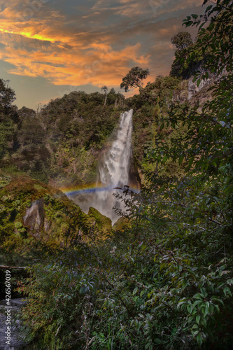 The Lion waterfall