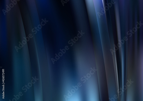Black and Blue Abstract Shiny Vertical Stripes Background Image