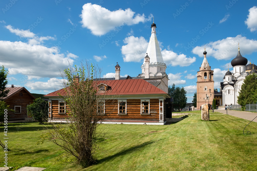 In the Holy Assumption Monastery. Staritsa town, Tver region