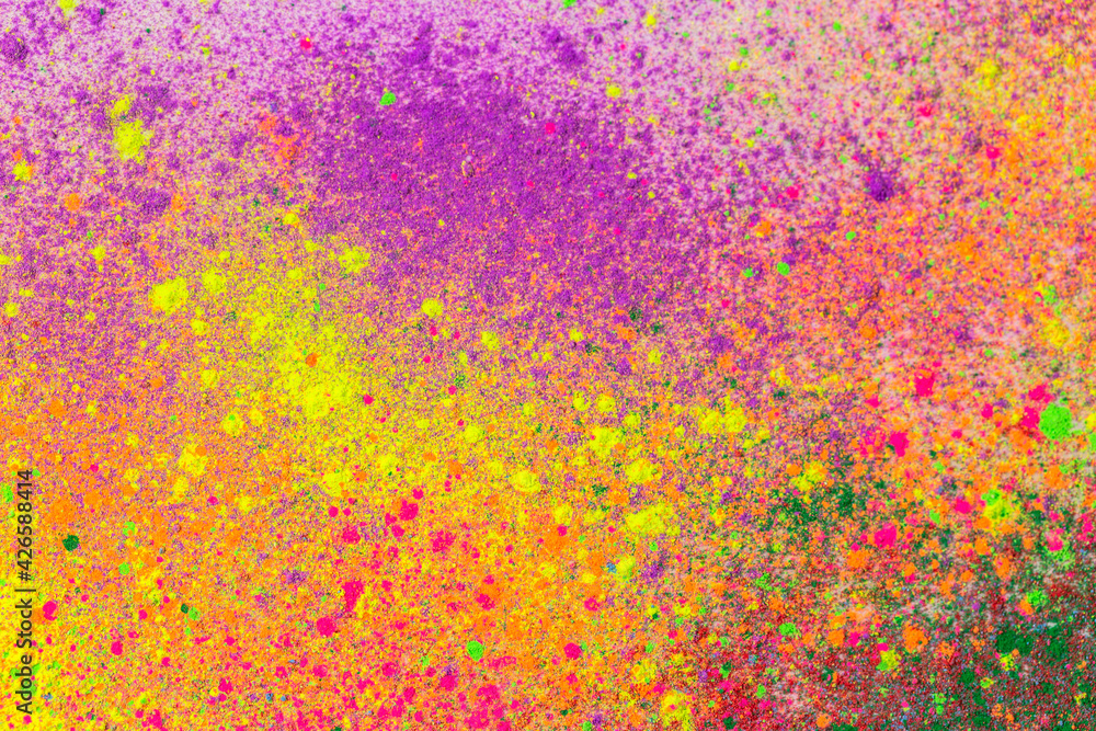 The top view of the colors on the floor of the various colors that are stacked together in layers looks beautiful and dimensional..The concept of the image that compliments about color.. The top view of the colors on the floor of the various colors that are stacked together in layers looks beautiful and dimensional..The concept of the image that compliments about color..