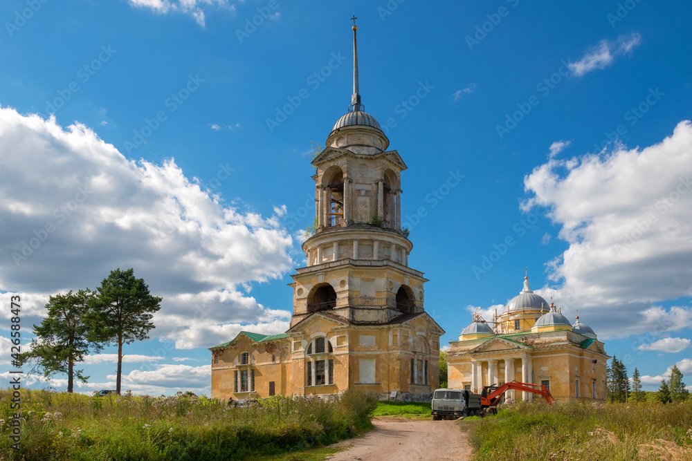 Borisoglebsky Cathedral, Staritsa, Tver Region, Russia Borisoglebsky Cathedral, Staritsa, Tver Region, Russia