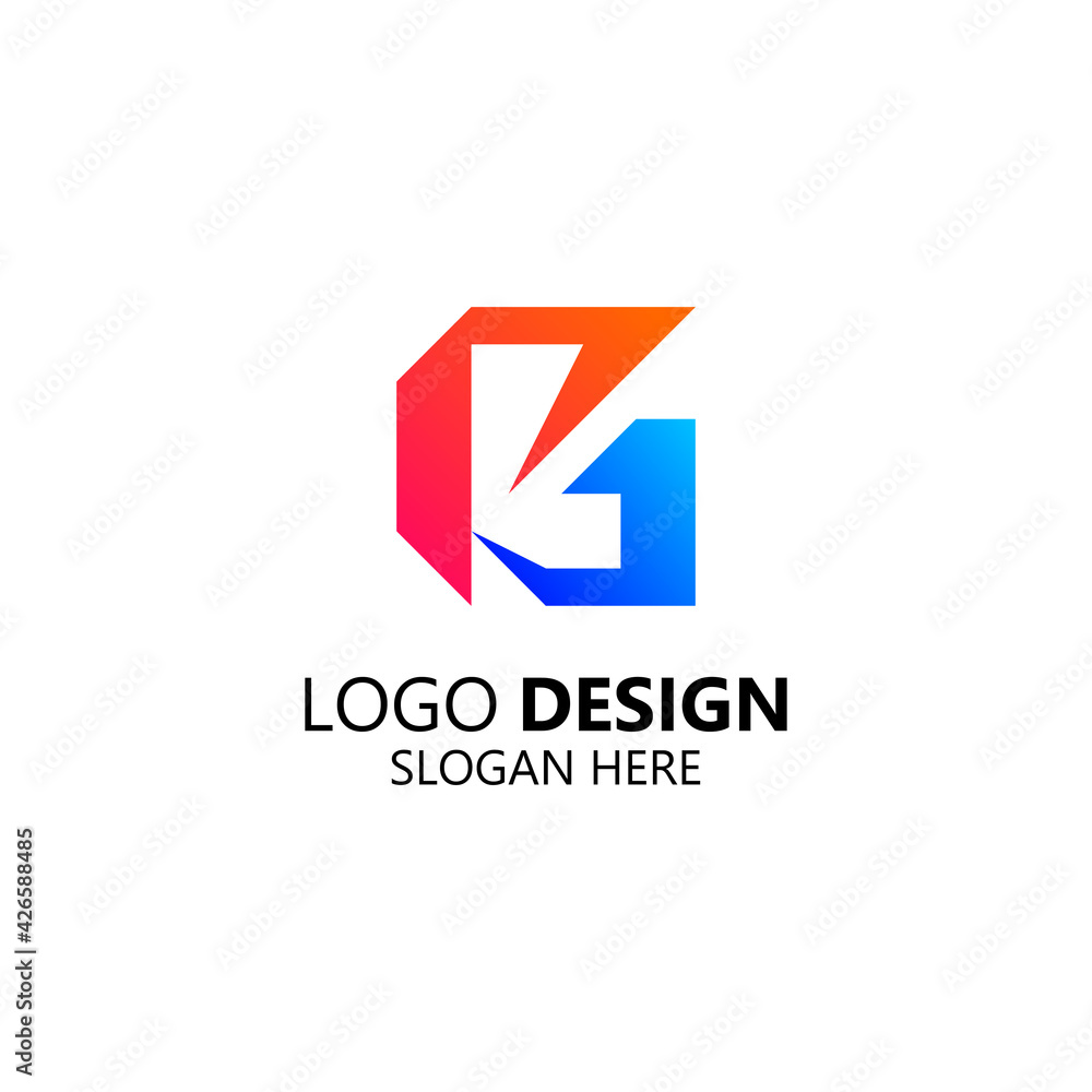 letter G for business and finance logo design letter G for business and finance logo design