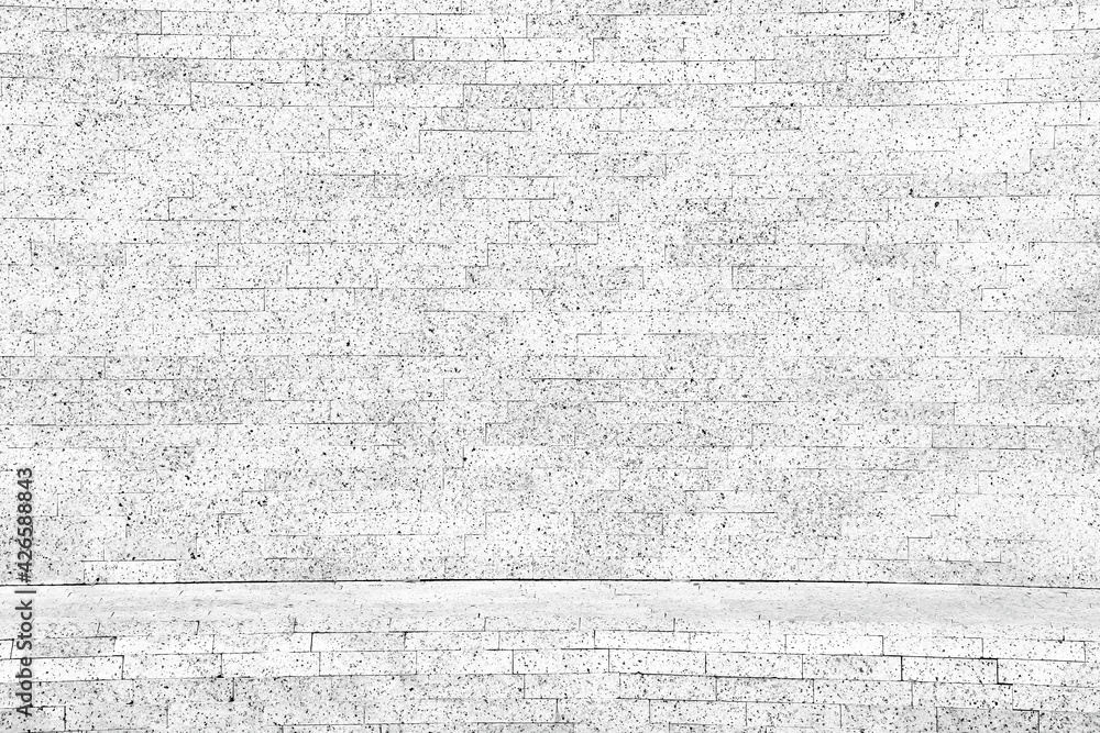 Fototapeta premium White gray marble texture wall abstract background