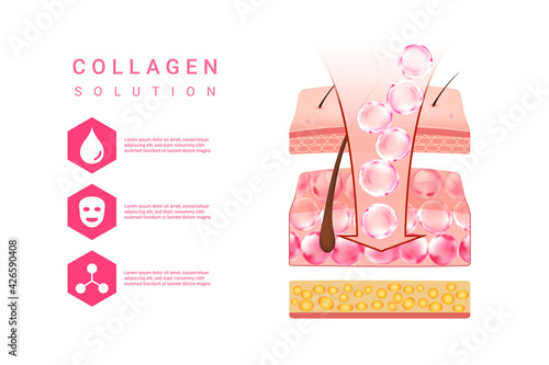 Cosmetics solution. supreme collagen  essence.
