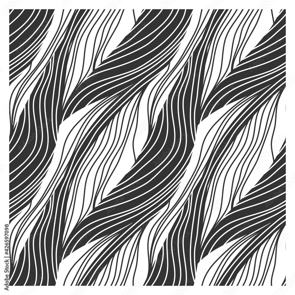 Seamless pattern with waves. Design for backdrops with sea, rivers or water texture. Seamless pattern with waves. Design for backdrops with sea, rivers or water texture.