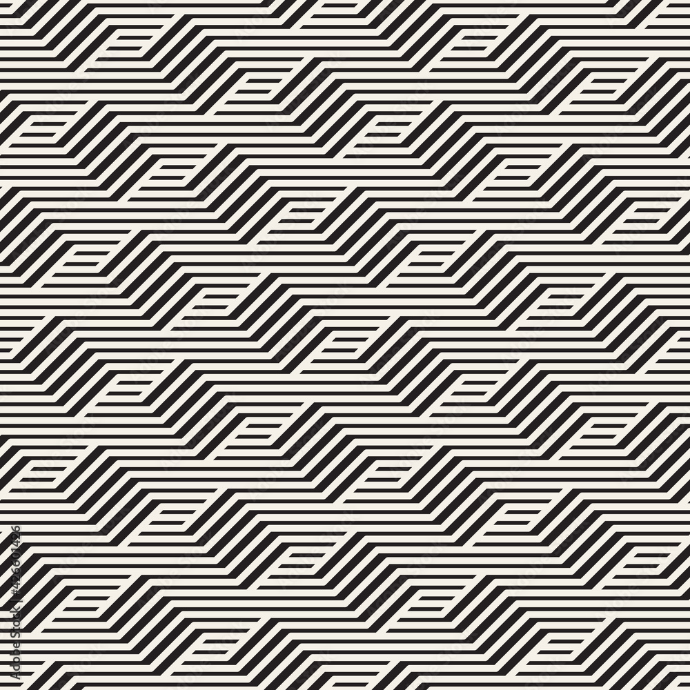 Vector seamless pattern. Modern stylish abstract texture. Repeating geometric tiles Vector seamless pattern. Modern stylish abstract texture. Repeating geometric tiles