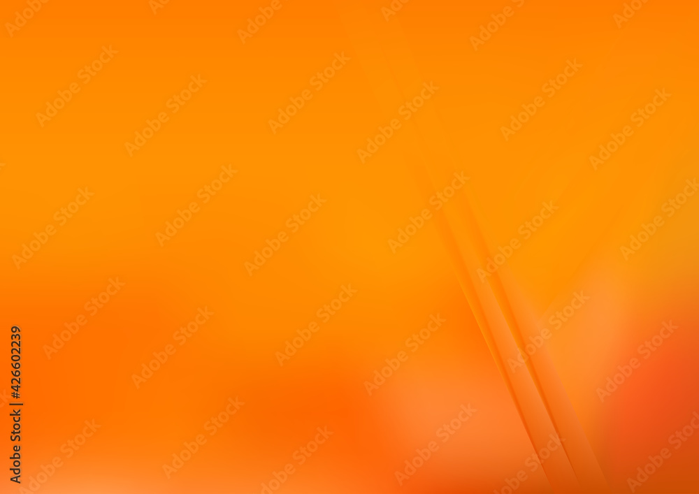 Simple Bright Orange Background Stock Vector | Adobe Stock