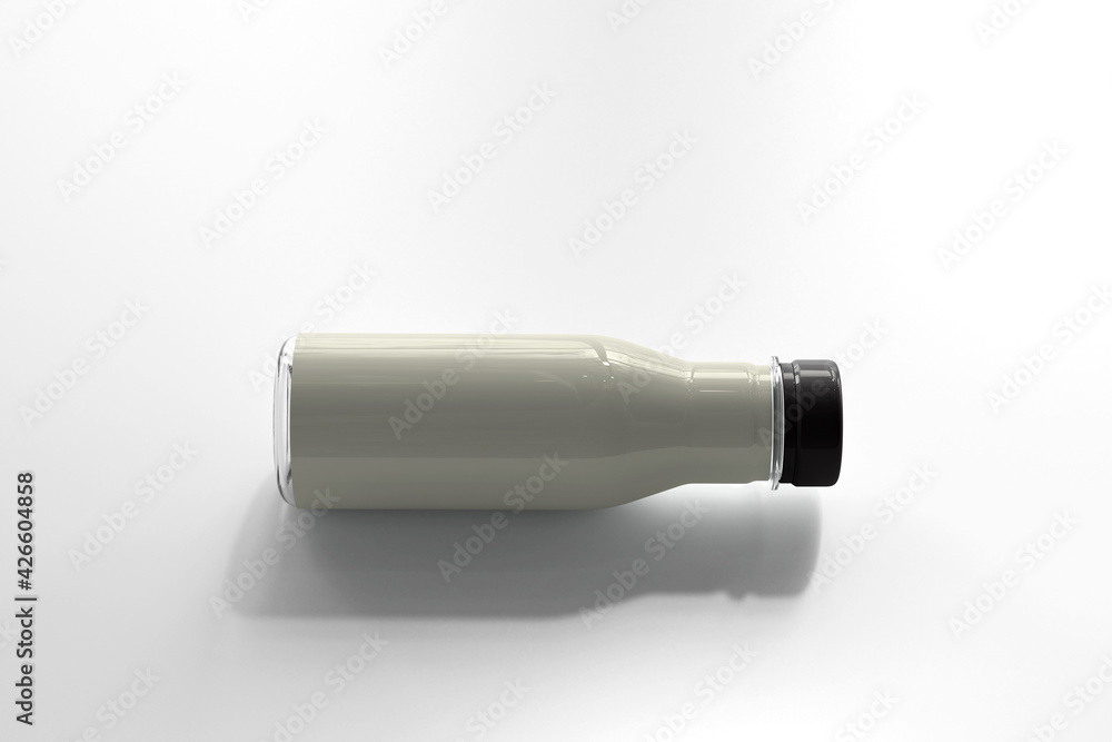 Beverage Bottle with Blank Label Beverage Bottle with Blank Label