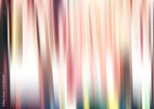 Abstract Red Green and White Shiny Vertical Lines Background