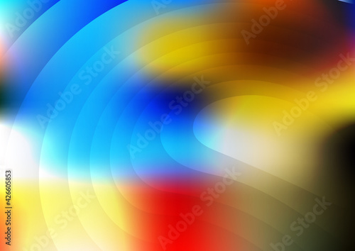 Red Yellow and Blue Abstract Graphic Background