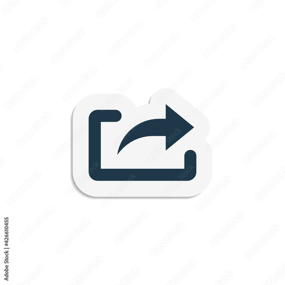 Share Button - Sticker Share Button - Sticker