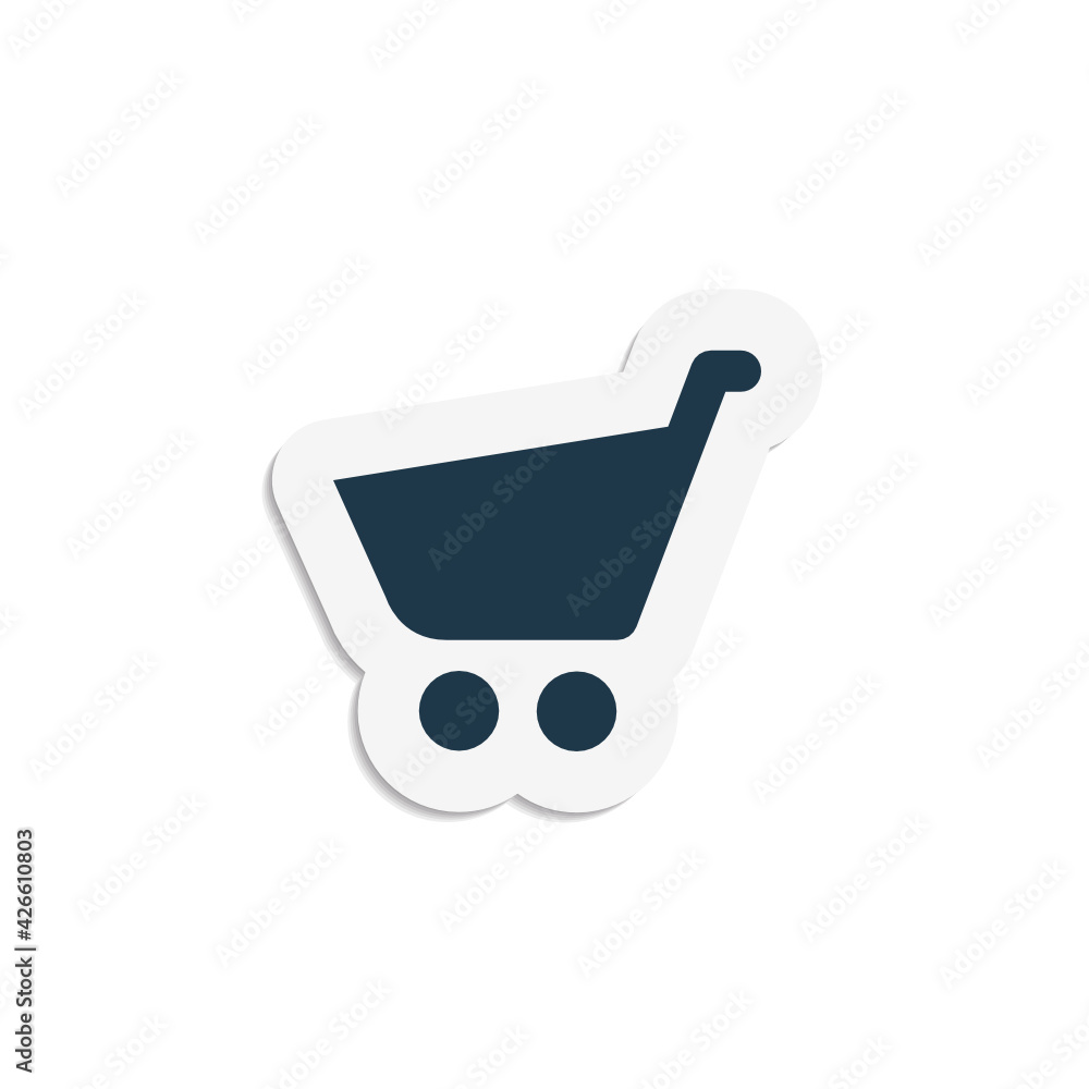 Shopping Cart - Sticker Shopping Cart - Sticker