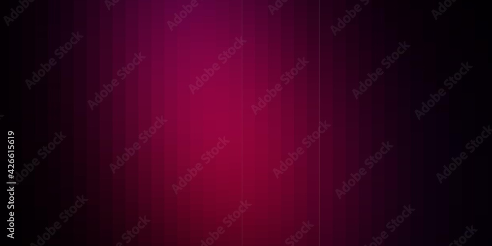 Dark Pink vector template in rectangles.
