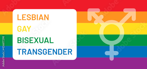 Lgbt flag symbol of free love icon vector illustration.