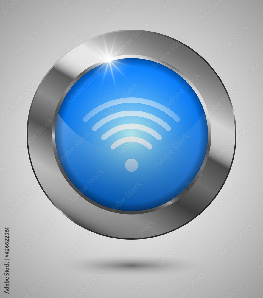 EPS10 Wifi Button. Perfect for your website or app or any use you want to make of it. EPS10 Wifi Button. Perfect for your website or app or any use you want to make of it.