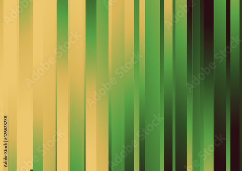 Parallel Vertical Lines Brown and Green Gradient Background