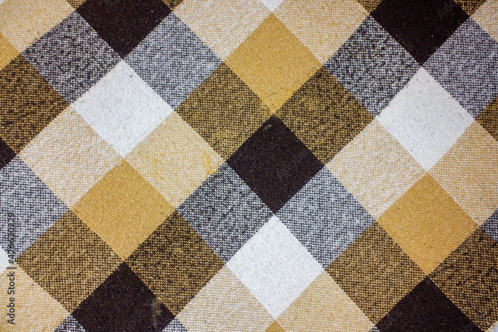 plaid yellow brown square background plaid yellow brown square background