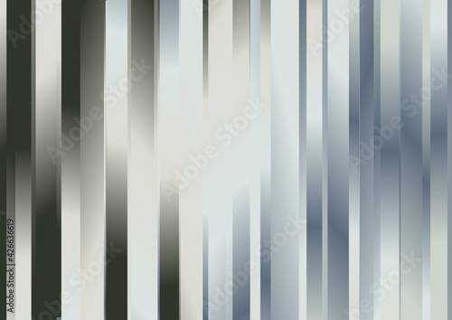 Parallel Vertical Lines Green Grey and White Gradient Background Design