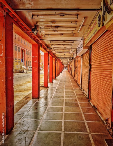 red brick building