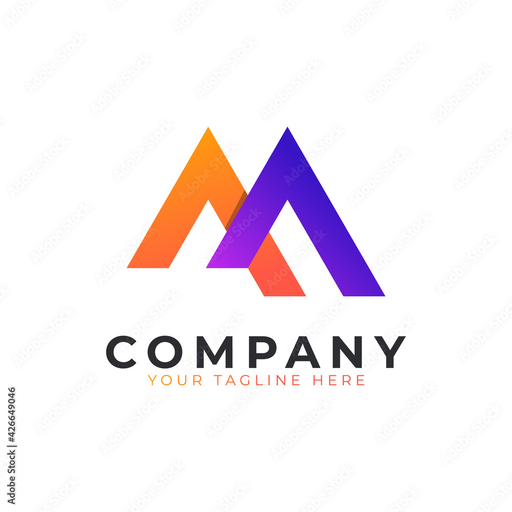 Creative Initial Letter M Logo Modern and Elegant. Purple and Orange Geometric Shape Arrow Style. Usable for Business and Branding Logos. Flat Vector Logo Design Ideas Template Element. Eps10 Vector Creative Initial Letter M Logo Modern and Elegant. Purple and Orange Geometric Shape Arrow Style. Usable for Business and Branding Logos. Flat Vector Logo Design Ideas Template Element. Eps10 Vector