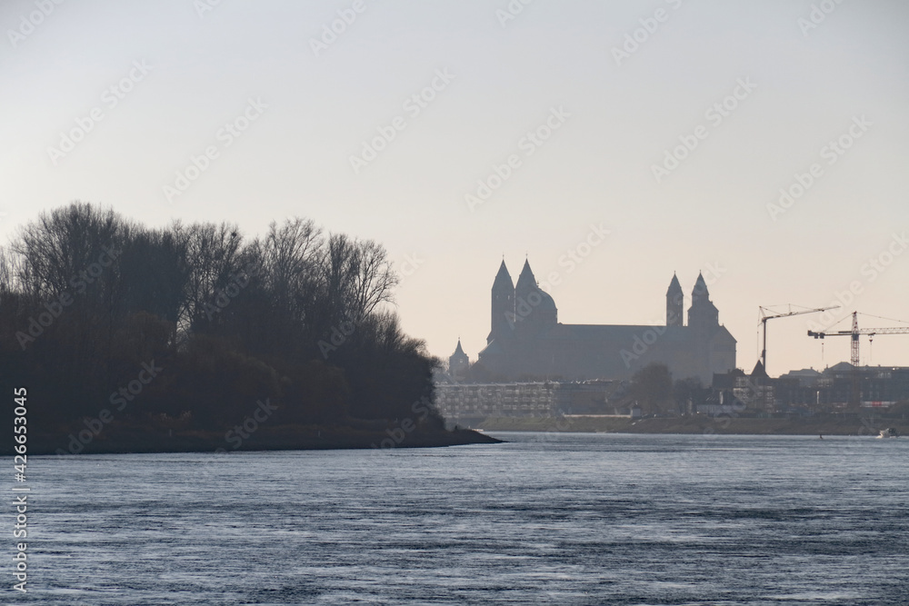 Fototapeta premium Rhein bei Speyer