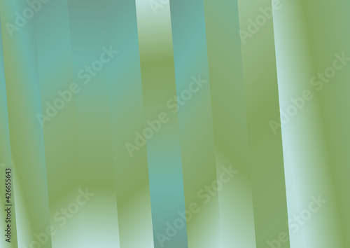 Blue and Green Gradient Parallel Vertical Stripes Background Design