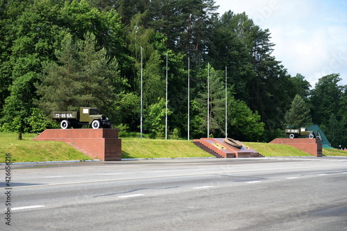 Memorial complex to military drivers in Bryansk photo