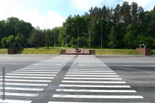 Memorial complex to military drivers in Bryansk photo