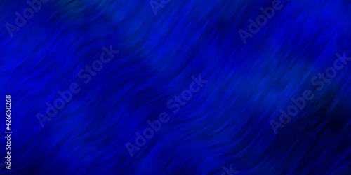 Light BLUE vector pattern with curved lines.