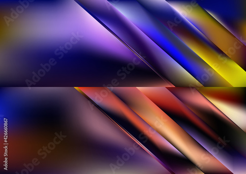Abstract Red Yellow and Blue Background